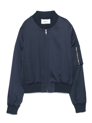 サテンブルゾン