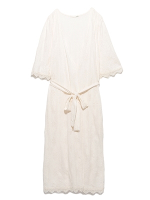 ワッシャージャガードガウン