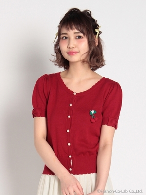 LacyCherryBerry編みぐるみカーディガン