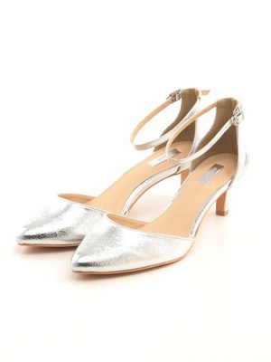 サイドオープンストラップパンプス