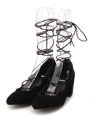 ポインテッドレースアップシューズ