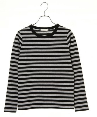 《ボーダーボーダー!》クルーネックボーダープルオーバー