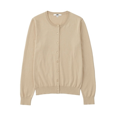 ＷＯＭＥＮ　ＵＶカットクルーネックカーディガン（長袖）