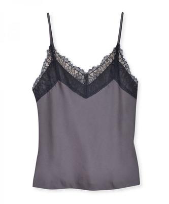 DEICY サテン×レースキャミ