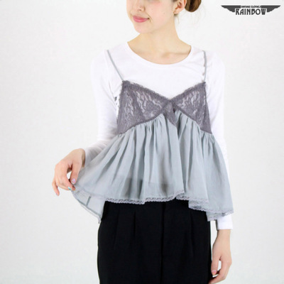 rainbow ランジェリーキャミソール(古着)