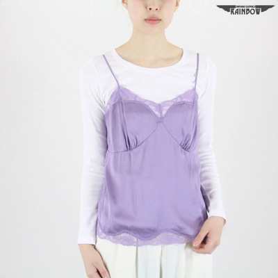 rainbow ランジェリーキャミソール（古着）