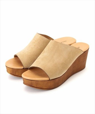 【新色追加！】プラットフォームミュールサンダル