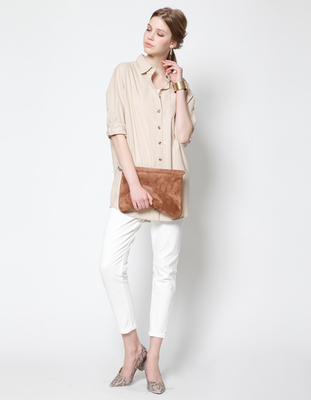 7分袖ビッグシャツ