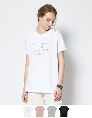 オーバーサイズロゴTシャツ