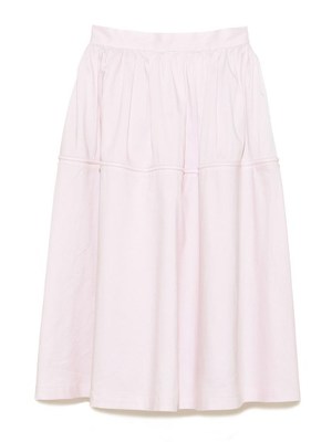 ギャザーミドル丈スカート