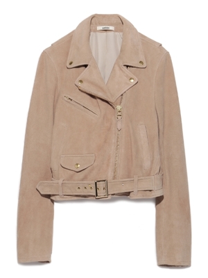 snidel リアルレザーライダース