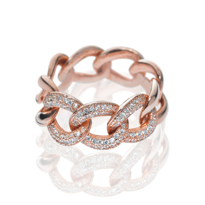 FASHIONABLY SILVER KNOTS RING