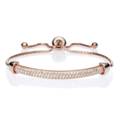 FASHIONABLY SILVER SPARKLE BALL BRACELET