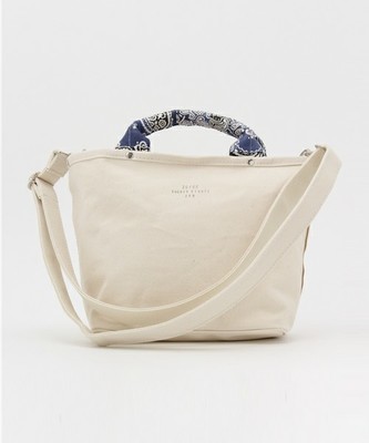 Ray BEAMS：バンダナ ショルダートート