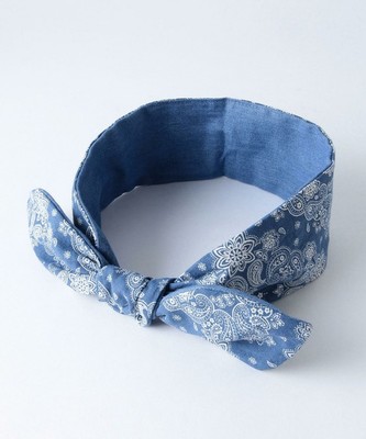 Another Edition：バンダナリバーシブルヘアバンド