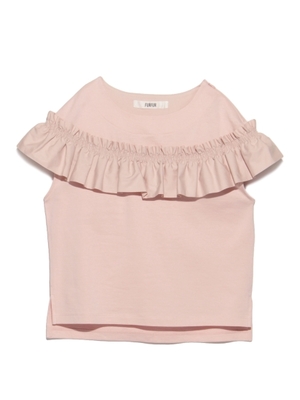 ブロードフリルトップス