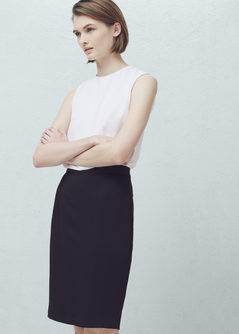 バイカラー　ワンピース