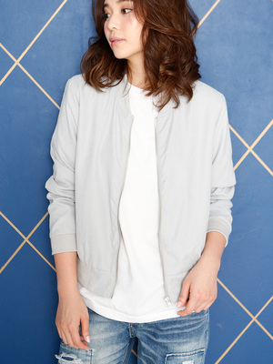 MA-1リブブルゾン