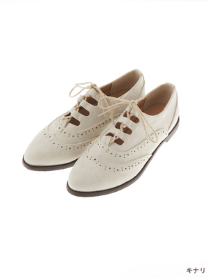 ギリーポインテッドシューズ