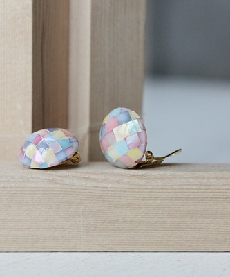 シェルパーツ　イヤリング