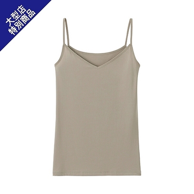 ユニクロ エアリズムキャミソール ベージュ