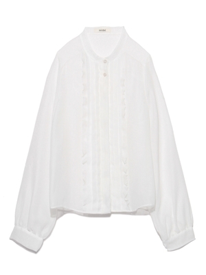 snidel(スナイデル)コットンメッシュシャツ