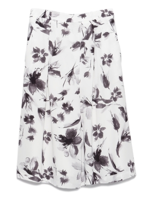 フラワープリントパンツ