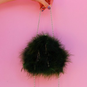 FEATHER TINY BAG