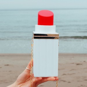  [WHITE] LIPSTICK BAG　　