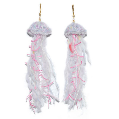 クラゲピアス（ペア）　PINK