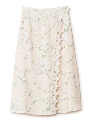 フラッフィーフラワースカート