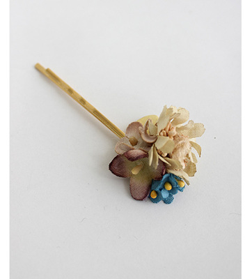アトリエ染花ヴィンテージフラワーMIXヘアアクセサリー