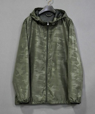 裏メッシュ総柄ブルゾン