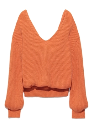 snidel バックデザインニットプルオーバー