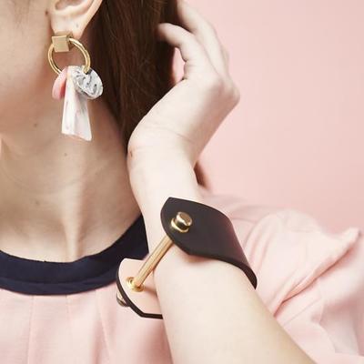 Two-tone calf bracelet