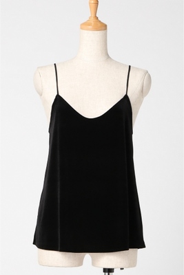 （Spick and Span Noble）ベルベットキャミソール