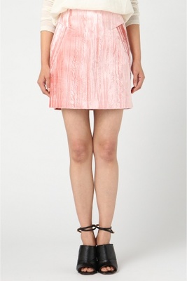 （EDIT.FOR LULU）クラッシュベルベット ミニスカート