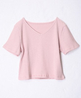 ブークレリブギャザー袖トップス