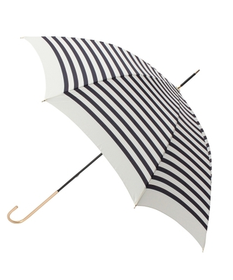 rougeloup(ルージュルー)ボーダー柄長傘