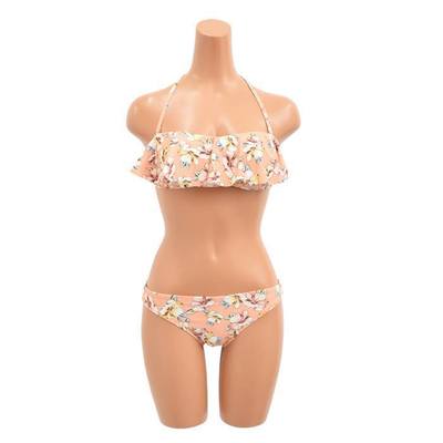 Camila　ヴィンテージ　ハイビスカス　フレアワイヤー　バンドゥ ビキニ 9号