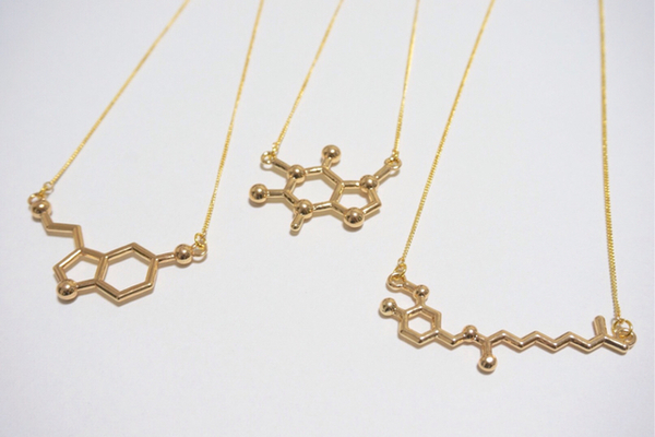 理科なネックレス 3種
