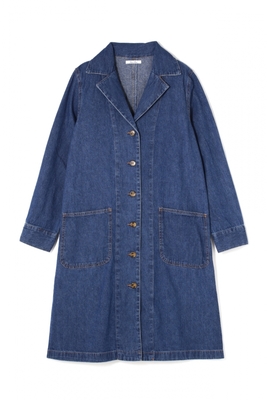 デニムロングジャケット