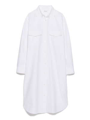 ボタンダウンシャツワンピース