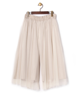 チュールガウチョパンツ