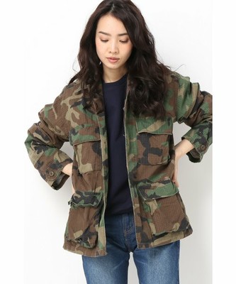 BDU SHIETS H.WASH ミリタリーシャツジャケット