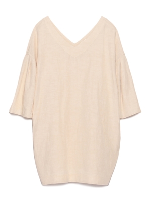 Vネックオーバーワンピース