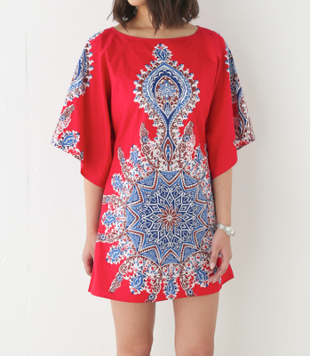 AFRICAN カフタン MINI OP