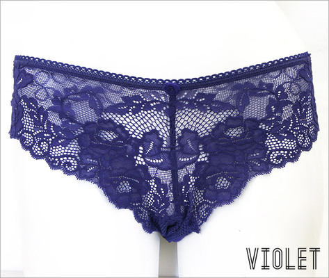 PARIS　総レースプレーンショーツ