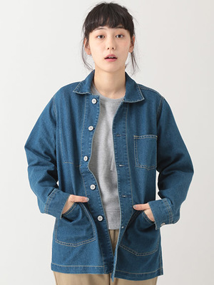 デニムカバーオール