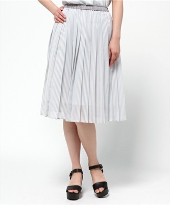 POU DOU DOU　スパンボイルプリーツスカート